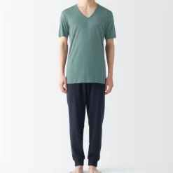 Men's Cool Touch Smooth V-Neck Short Sleeve T-Shirt