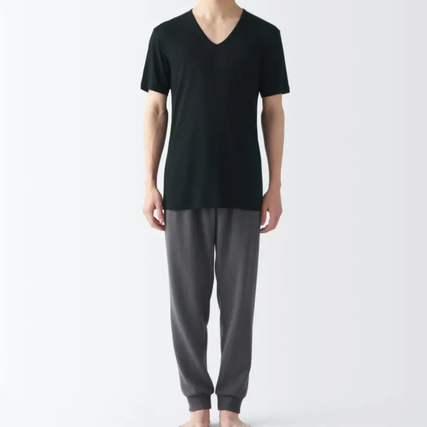 Men's Cool Touch Smooth V-Neck Short Sleeve T-Shirt