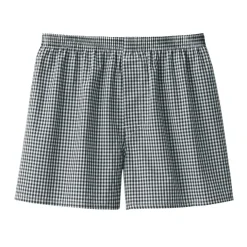 Men's Cotton Broadcloth Front Open Trunks