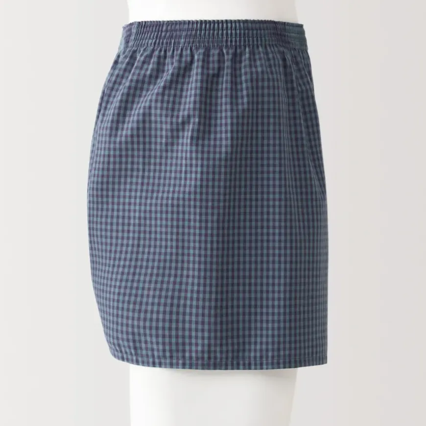 Men's Cotton Broadcloth Front Open Trunks