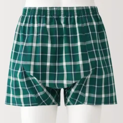 Men's Cotton Broadcloth Front Open Trunks
