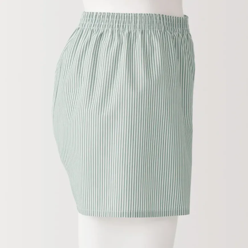 Men's Cotton Broadcloth Front Open Trunks