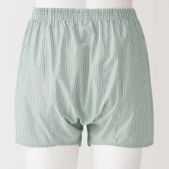 Men's Cotton Broadcloth Front Open Trunks