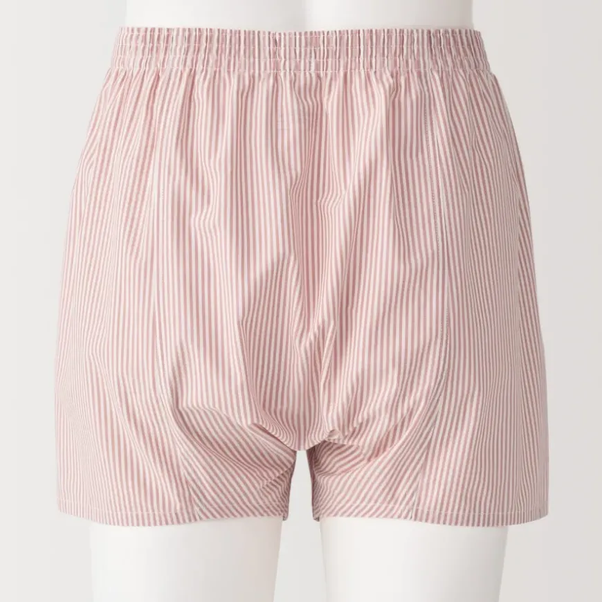Men's Cotton Broadcloth Front Open Trunks