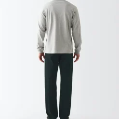 Men's Denim Regular Fit Pants Black (L 32inch / 82cm)