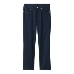 Men's Denim Regular Pants Dark Navy (L 30inch / 76cm)