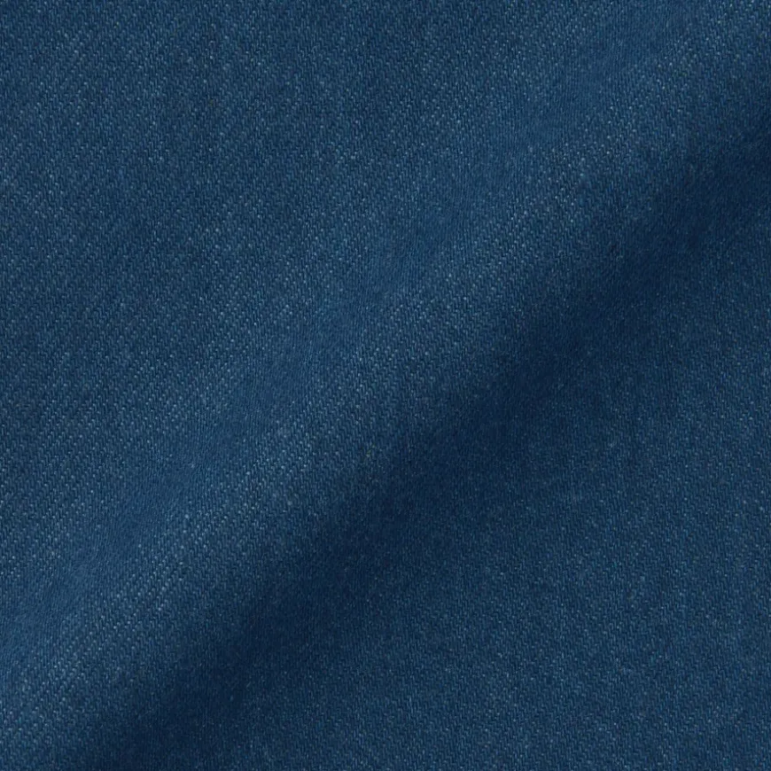 Men's Denim Regular Pants Blue (L 30inch / 76cm)