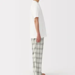 Men's Double Gauze Short Sleeve Loungewear Set