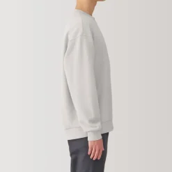 Men's Double Knitted Crew Neck Pullover