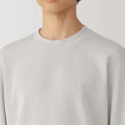 Men's Double Knitted Crew Neck Pullover