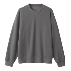 Men's Double Knitted Crew Neck Pullover