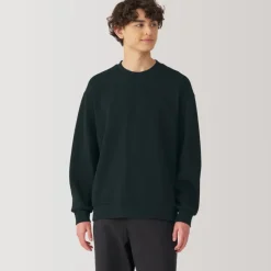 Men's Double Knitted Crew Neck Pullover