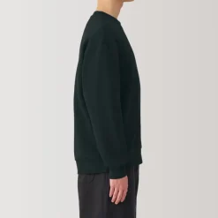 Men's Double Knitted Crew Neck Pullover