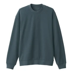 Men's Double Knitted Crew Neck Pullover