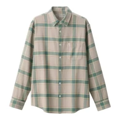 Men's Flannel Long Sleeve Patterned Shirt