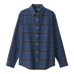 Men's Flannel Long Sleeve Patterned Shirt