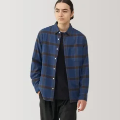 Men's Flannel Long Sleeve Patterned Shirt