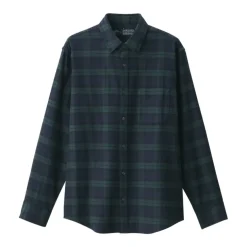Men's Flannel Long Sleeve Patterned Shirt