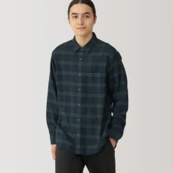 Men's Flannel Long Sleeve Patterned Shirt