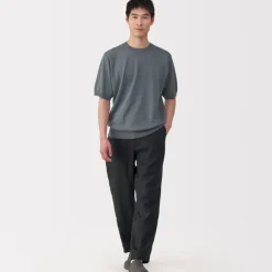 Men's Hemp Blend Short Sleeve Sweater