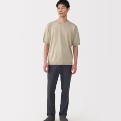 Men's Hemp Blend Short Sleeve Sweater