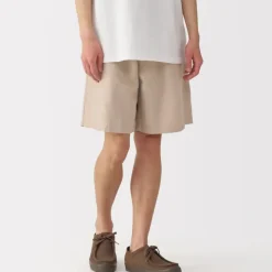 Men's Hemp Blend Twill Shorts