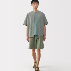 Men's Hemp Blend Twill Shorts
