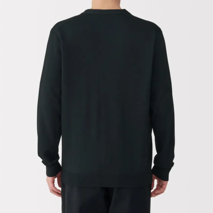 Men's Hemp Blend V-Neck Cardigan