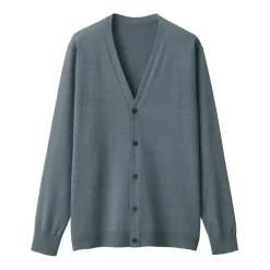 Men's Hemp Blend V-Neck Cardigan