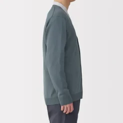 Men's Hemp Blend V-Neck Cardigan