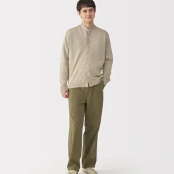 Men's Hemp Blend V-Neck Cardigan