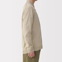 Men's Hemp Blend V-Neck Cardigan