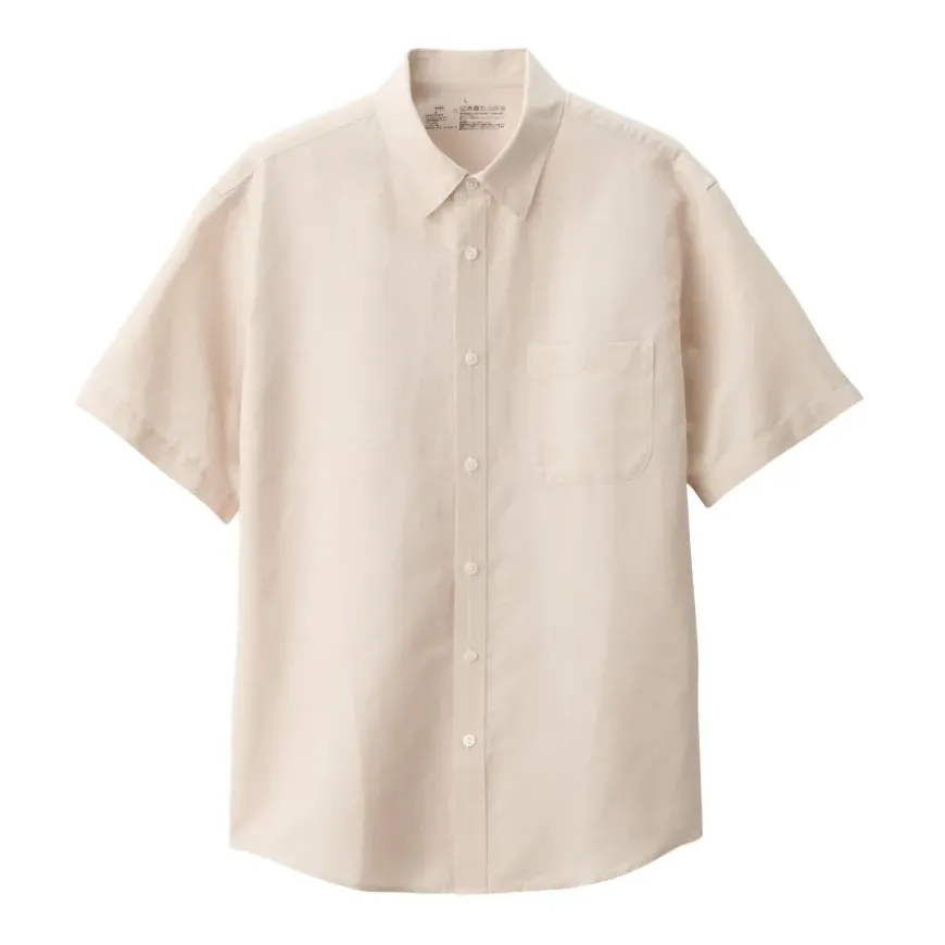 Men's Hemp Cotton Short Sleeve Shirt
