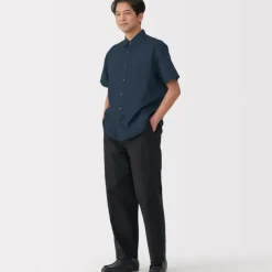 Men's Hemp Cotton Short Sleeve Shirt