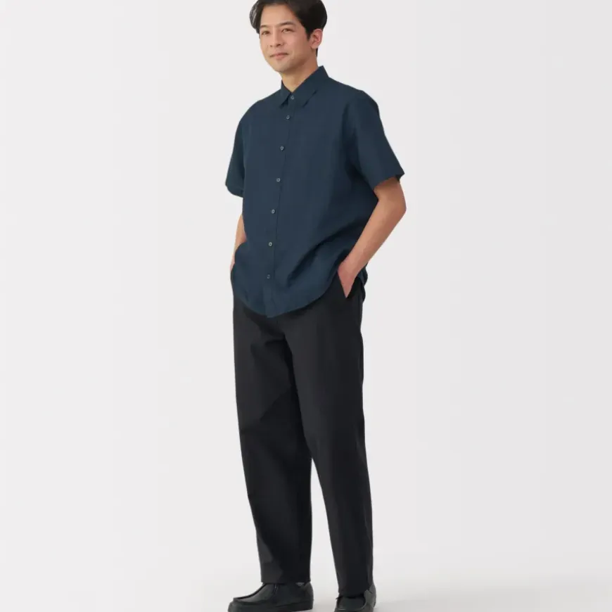Men's Hemp Cotton Short Sleeve Shirt