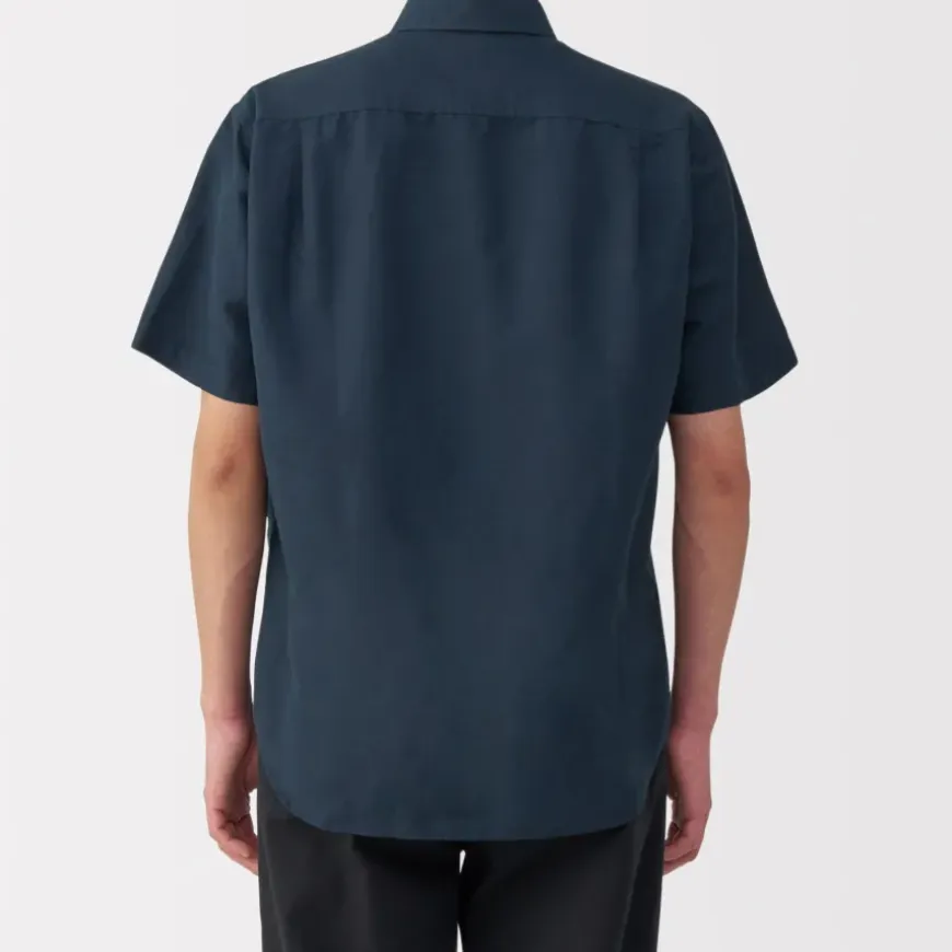 Men's Hemp Cotton Short Sleeve Shirt