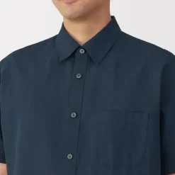 Men's Hemp Cotton Short Sleeve Shirt