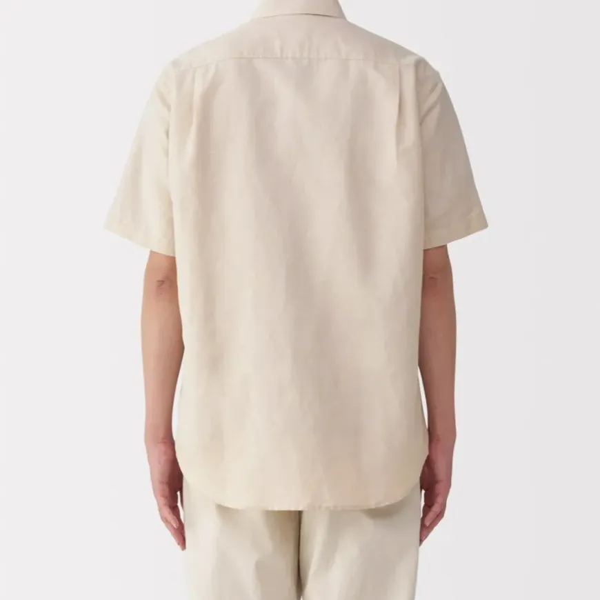 Men's Hemp Cotton Short Sleeve Shirt