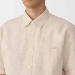 Men's Hemp Cotton Short Sleeve Shirt