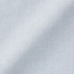 Men's Hemp Cotton Stand Collar Striped Shirt