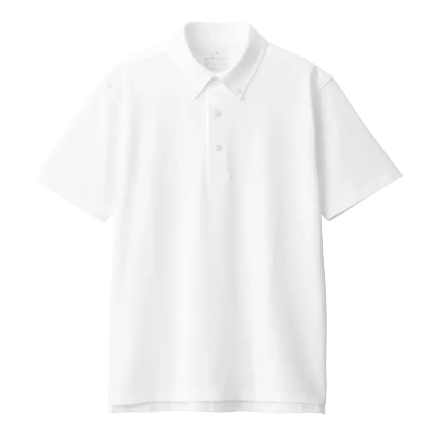 Men's High Twist Pique Polo Shirt
