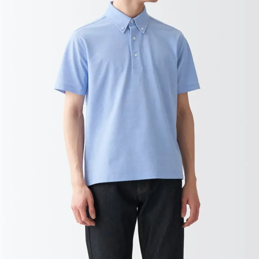 Men's High Twist Pique Polo Shirt