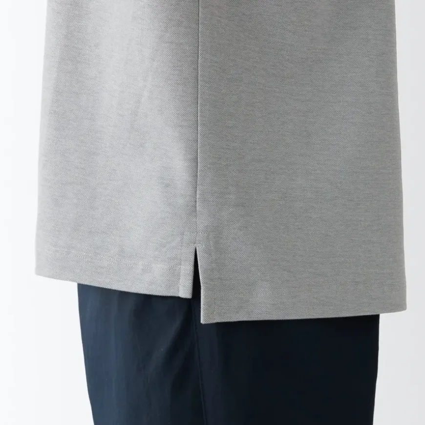 Men's High Twist Pique Polo Shirt
