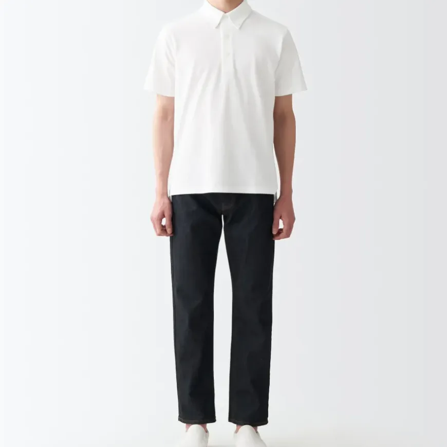 Men's High Twist Pique Polo Shirt