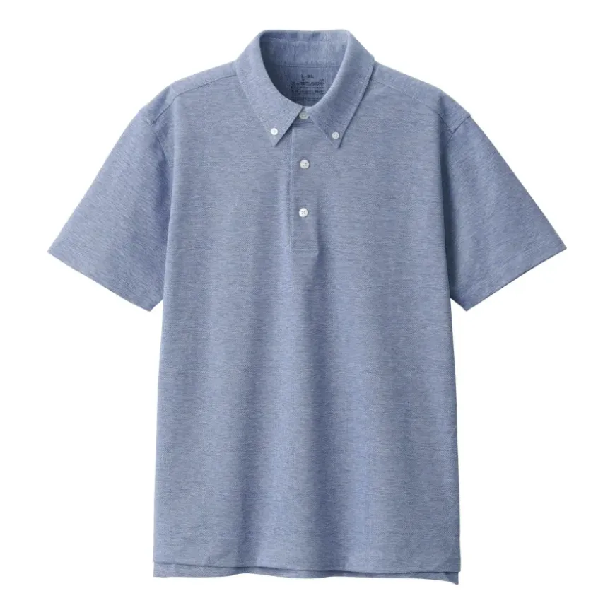 Men's High Twist Pique Polo Shirt