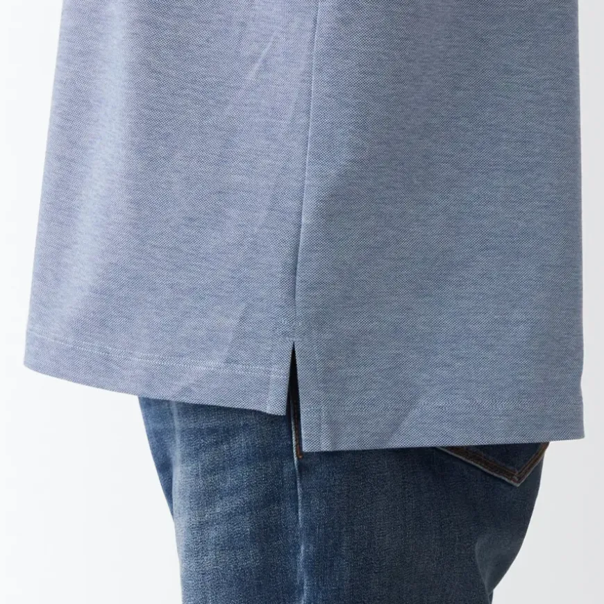Men's High Twist Pique Polo Shirt