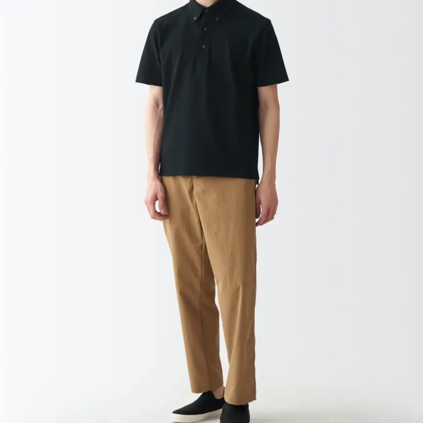 Men's High Twist Pique Polo Shirt