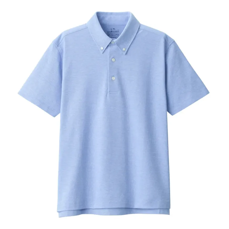 Men's High Twist Pique Polo Shirt