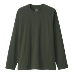 Men's Jersey Crew Neck Long Sleeve T-Shirt