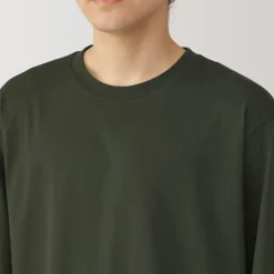 Men's Jersey Crew Neck Long Sleeve T-Shirt